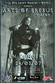 Arts of Erebus live mars 2007
