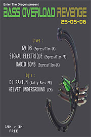Bass Overload Revenge night
