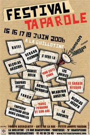 Festival ta parole du 15 au 18 juin 2006