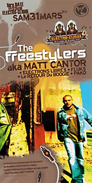 The Freestylers aka Matt Cantor au Moulin de Brainans