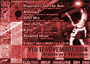 Feeling and sound dates novembre 2006